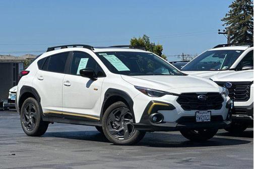 Crystal White Pearl 2025 Subaru Crosstrek Sport