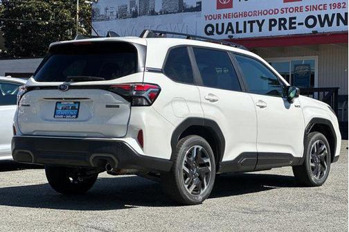 Crystal White Pearl 2026 Subaru Forester Hybrid Limited