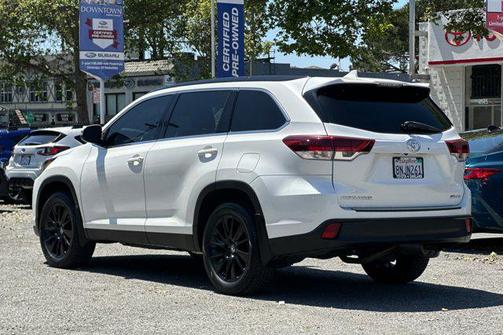Blizzard Pearl 2019 Toyota Highlander SE