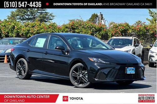 Midnight Black Metallic 2026 Toyota Camry Nightshade