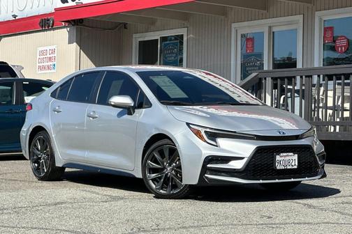 Classic Silver Metallic 2024 Toyota Corolla Hybrid SE