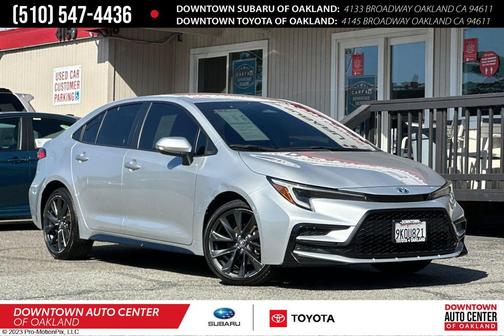Classic Silver Metallic 2024 Toyota Corolla Hybrid SE