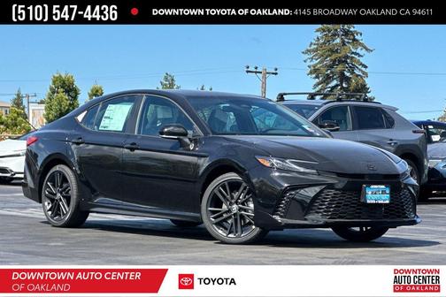 Midnight Black Metallic 2026 Toyota Camry Nightshade