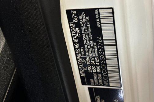 2016 Mercedes-Benz AMG G 63 4MATIC