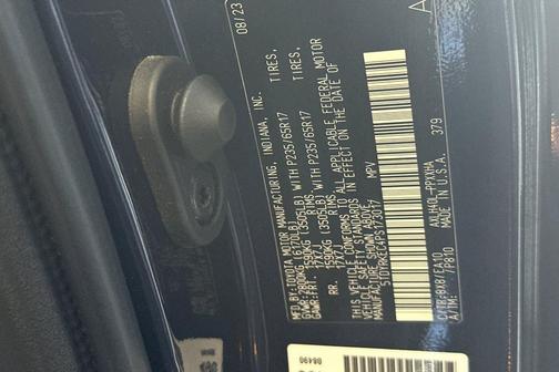 Blueprint 2023 Toyota Sienna XLE
