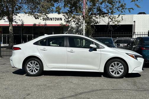 Wind Chill Pearl 2026 Toyota Corolla Hybrid LE
