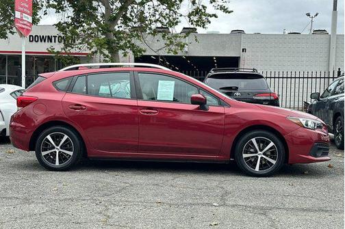 Crimson Red Pearl 2022 Subaru Impreza Premium