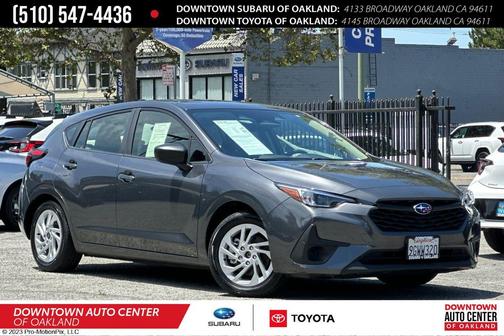 Magnetite Gray Metallic 2024 Subaru Impreza Base