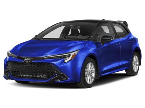 Blue Crush Metallic/Midnight Black Metallic 2026 Toyota Corolla SE