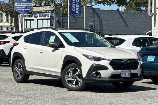 Crystal White Pearl 2024 Subaru Crosstrek Premium