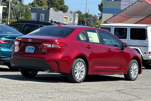 Ruby Flare Pearl 2026 Toyota Corolla Hybrid LE