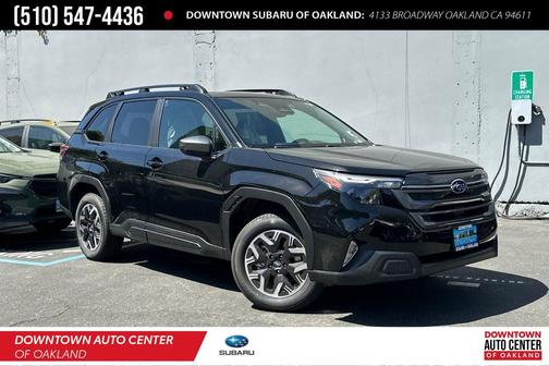 Crystal Black Silica 2026 Subaru Forester Premium