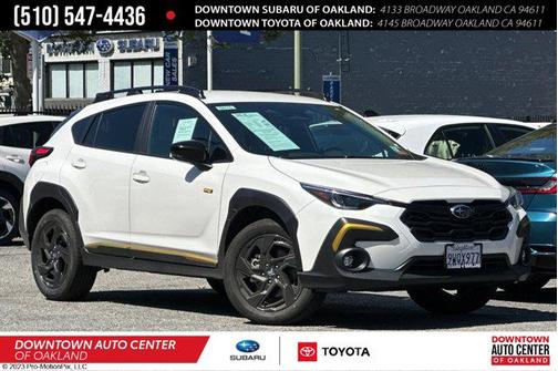 Crystal White Pearl 2025 Subaru Crosstrek Sport