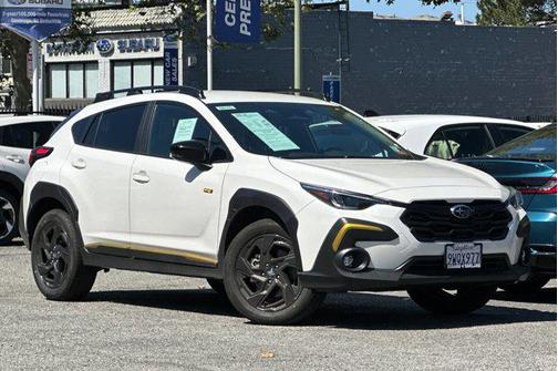 Crystal White Pearl 2025 Subaru Crosstrek Sport
