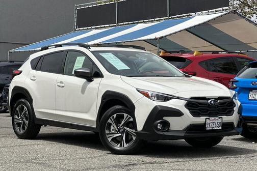 Crystal White Pearl 2025 Subaru Crosstrek Premium