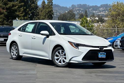 Wind Chill Pearl 2026 Toyota Corolla LE