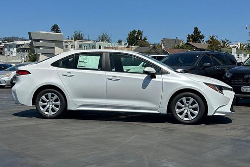 Wind Chill Pearl 2026 Toyota Corolla LE
