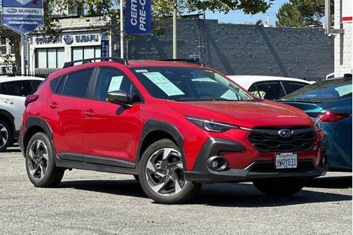Lithium Red Pearl 2025 Subaru Crosstrek Limited