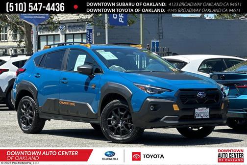 Geyser Blue Pearl 2025 Subaru Crosstrek Wilderness