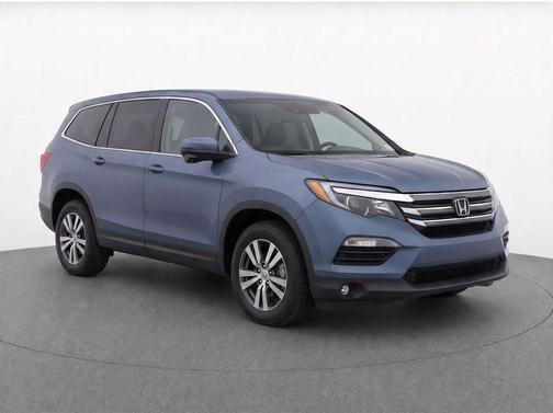 Obsidian Blue 2017 Honda Pilot EX-L