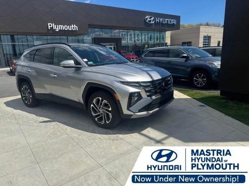 Shimmering Silver 2025 Hyundai TUCSON Limited
