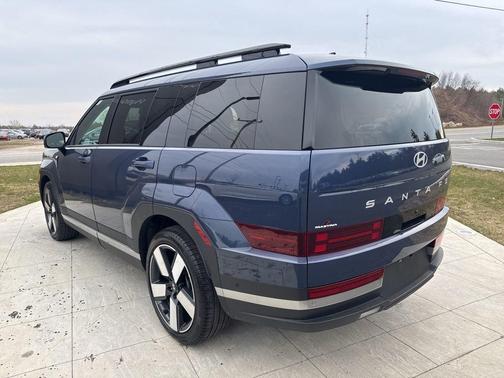 Blue 2025 Hyundai SANTA FE Limited