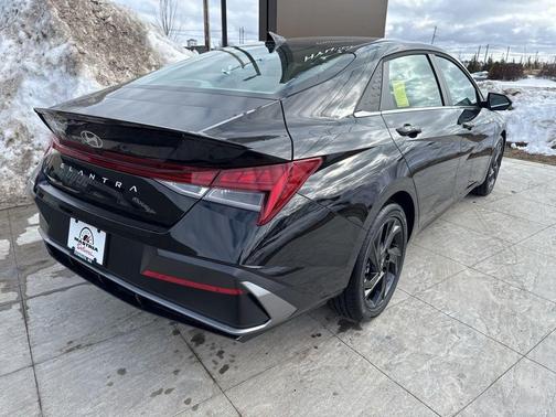 Black 2026 Hyundai ELANTRA SEL SPORT PREMIUM
