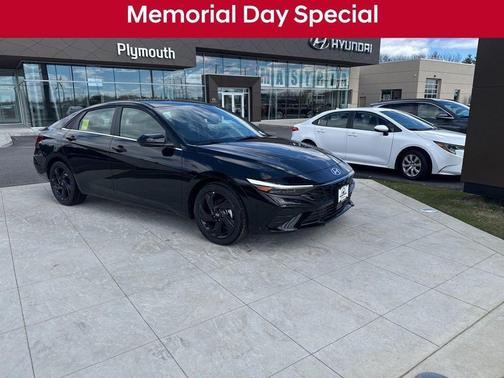 Black 2026 Hyundai ELANTRA SEL SPORT PREMIUM