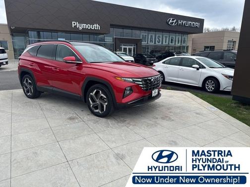Red 2023 Hyundai TUCSON Limited