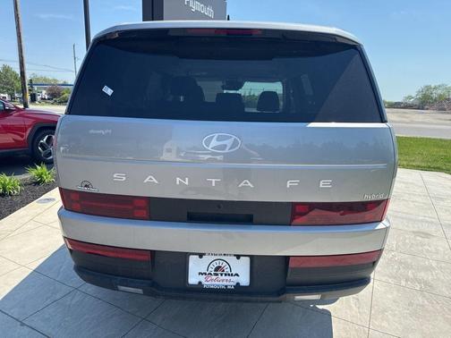 Shimmering Silver 2026 Hyundai SANTA FE HEV SE