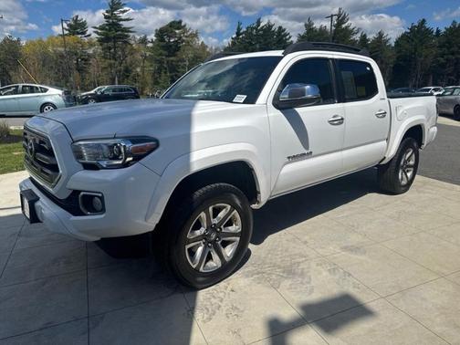 Super White 2017 Toyota Tacoma Limited