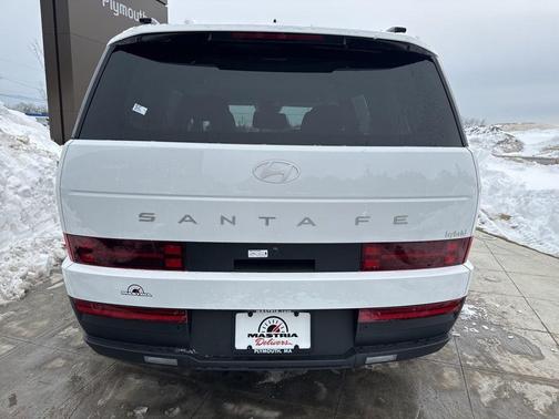 White 2026 Hyundai SANTA FE HEV SEL