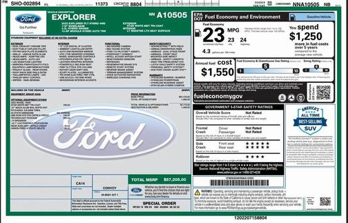 2022 Ford Explorer Platinum