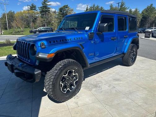 Hydro Blue Pearl 2021 Jeep Wrangler Unlimited 4xe Rubicon
