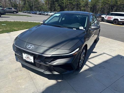 Amazon Gray 2026 Hyundai ELANTRA HEV Blue