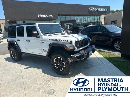 Bright White Clearcoat 2025 Jeep Wrangler Rubicon