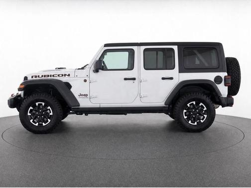 Bright White Clearcoat 2025 Jeep Wrangler Rubicon
