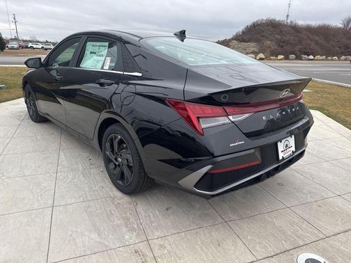Black 2026 Hyundai ELANTRA SEL SPORT PREMIUM