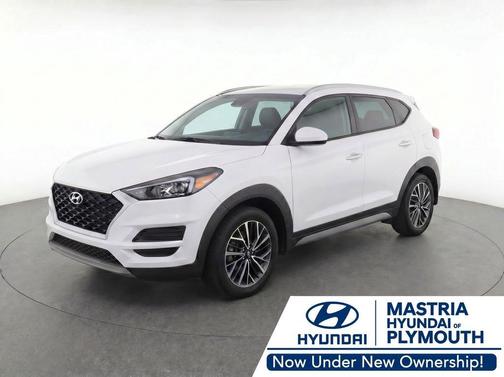 White Pearl 2019 Hyundai TUCSON SEL
