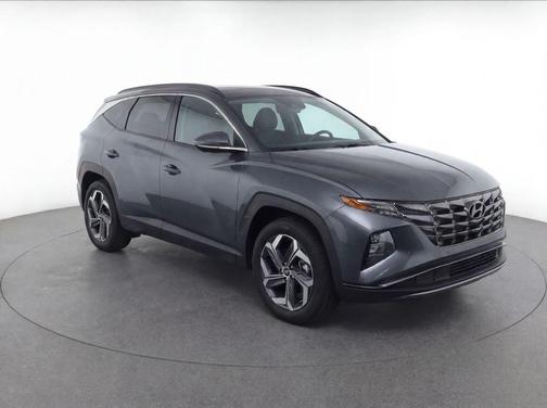 Amazon Gray 2023 Hyundai TUCSON Limited