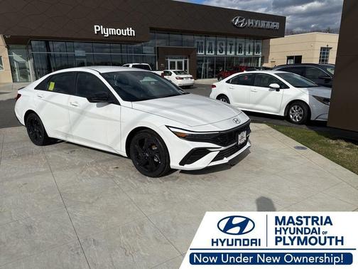 Serenity White Pearl 2026 Hyundai ELANTRA HEV SEL Sport