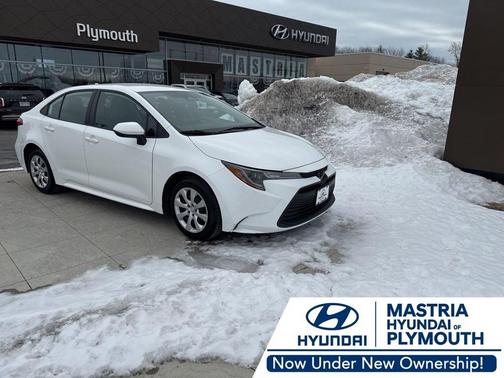 White 2024 Toyota Corolla LE