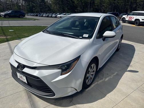 White 2024 Toyota Corolla LE