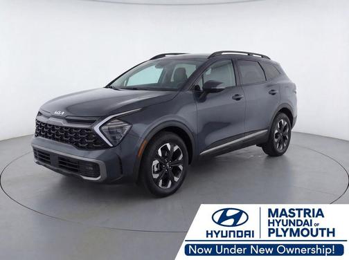 Gray 2023 Kia Sportage X-Line