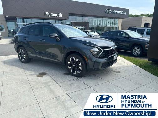 Gravity Gray 2023 Kia Sportage X-Line