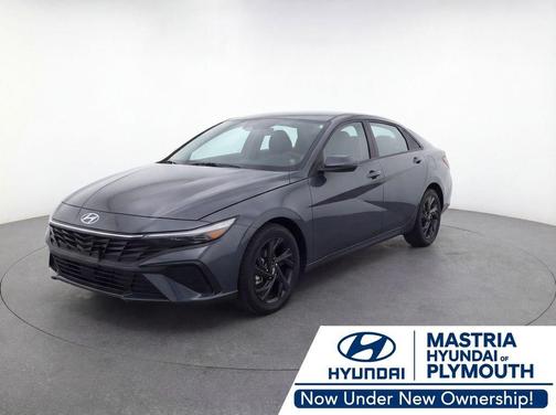 Gray Pearl 2026 Hyundai ELANTRA HEV Blue