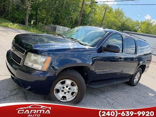 Dark Blue Metallic 2008 Chevrolet Suburban 1500 LT