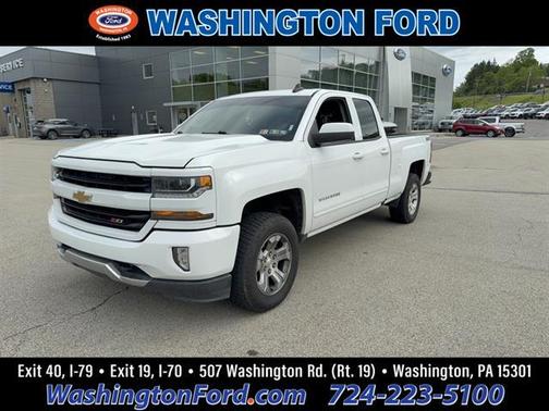 Summit White 2016 Chevrolet Silverado 1500 2LT