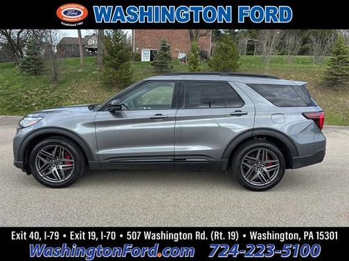 Carbonized Gray Metallic 2026 Ford Explorer ST