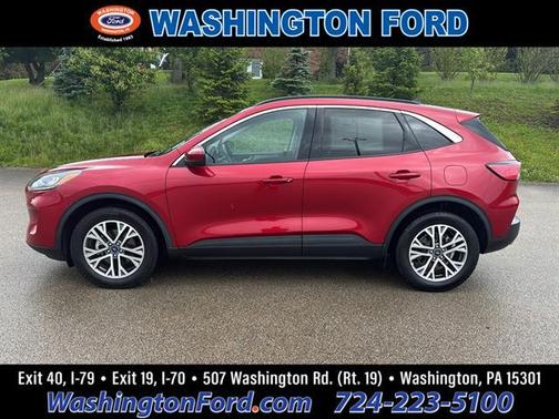 Rapid Red Metallic Tinted Clearcoat 2021 Ford Escape SEL